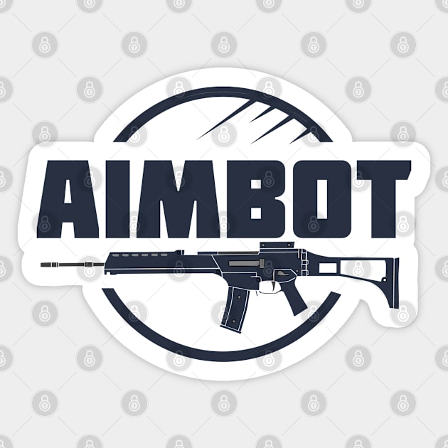 PUBG AIMBOT Gamer Sticker by Toogoo